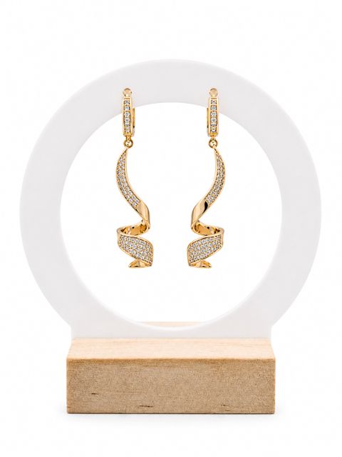 Sırğa Xuping, Rose Gold, 14K rodium örtüklü mis — Bakı