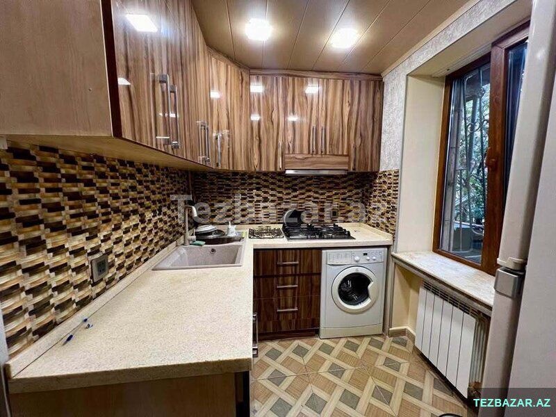 2 otaqlı təmirli və Əşyalı mənzil satılır — Mənzil, Bakı (4)