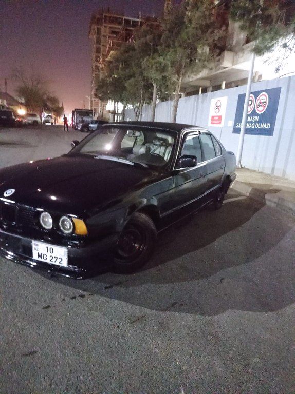 BMW 520, 2.0 L, 1990 il, 123 456 km 10-MG-272 — Avtomobillər, Bakı (2)