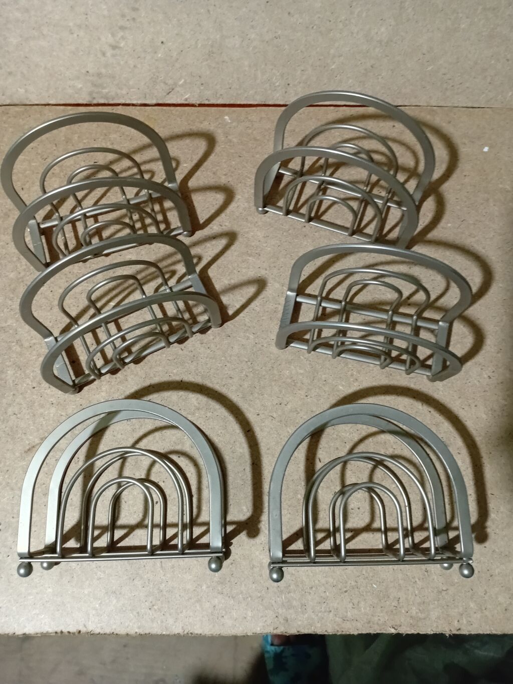 Mətbəx üçün metal dəst: - Çörək/tost dilimləri üçün stendlər — Süfrə qabı, Digah