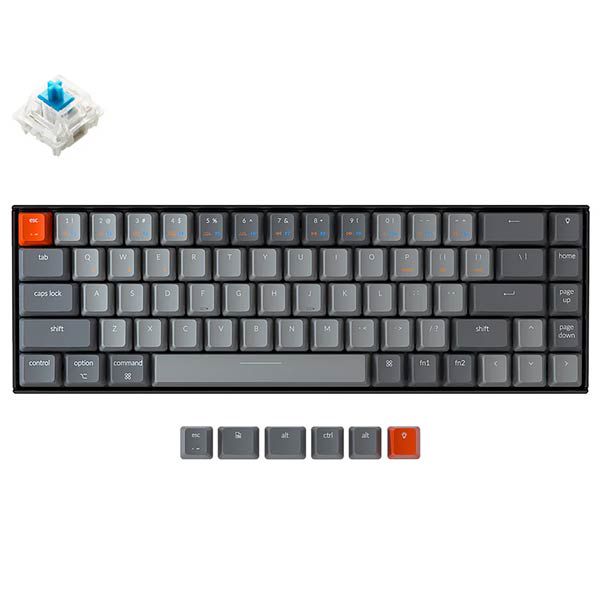 Keychron K6-V2 Wireless RGB Mechanical Keyboard — Mallar, Bakı