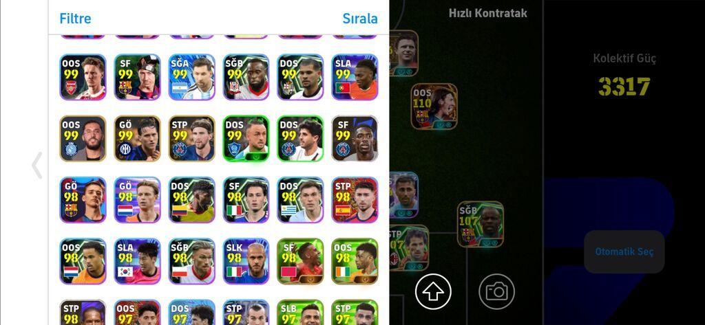 Məhsul: eFootball mobil oyunu üçün güclü klub hesabı – hazır komanda — Digər, Bakı (6)