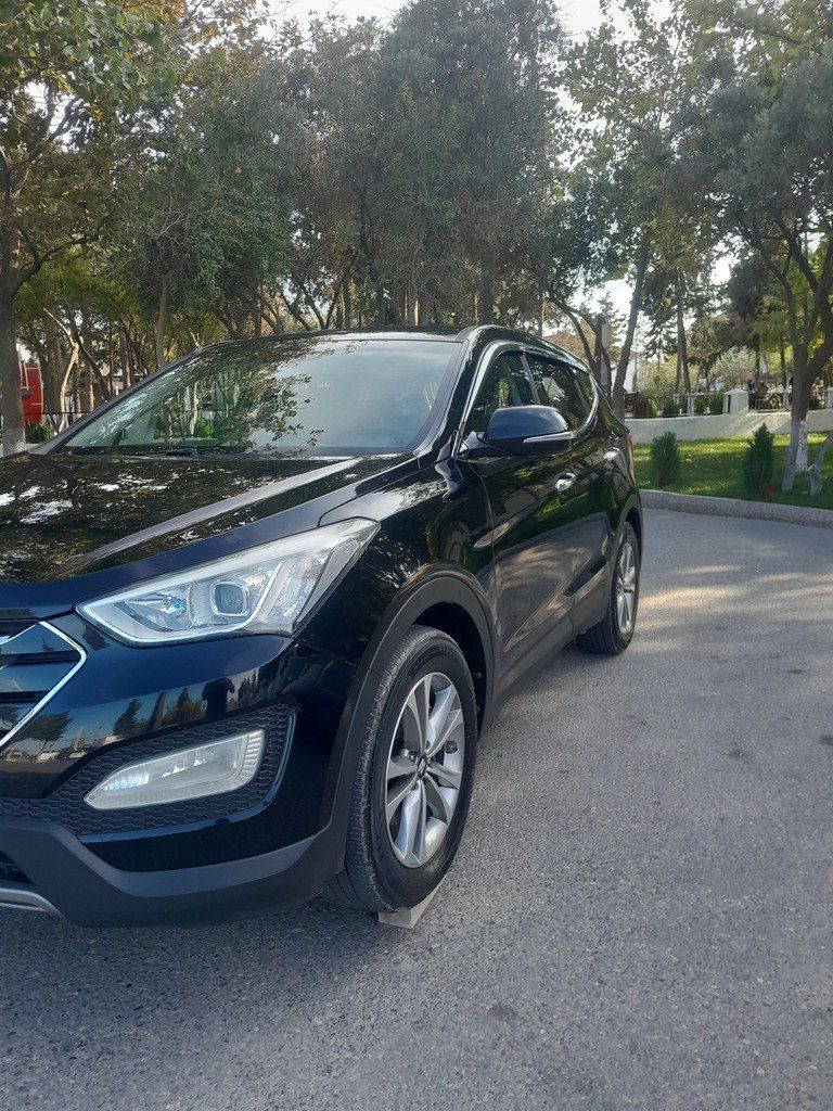 Hyundai Santa Fe, 2.2 L, 2015 il, 215 692 km — Avtomobillər, Bakı (7)