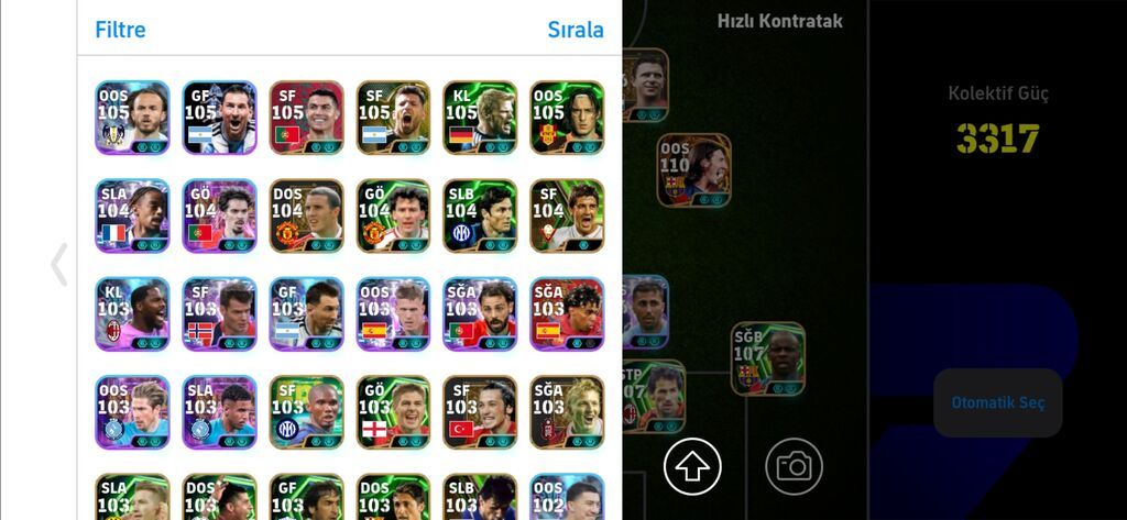 Məhsul: eFootball mobil oyunu üçün güclü klub hesabı – hazır komanda — Digər, Bakı (2)