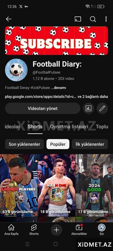 Youtube kanal mütəxəssis youtube kanal a — Marketing, təbliğ, Zaqatala (5)