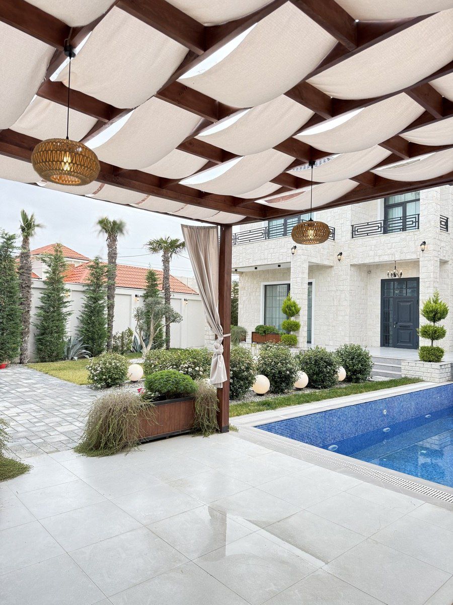 Satılır 6 otaqlı həyət evi/bağ evi 400 m² — Ev, villa, Bakı (3)