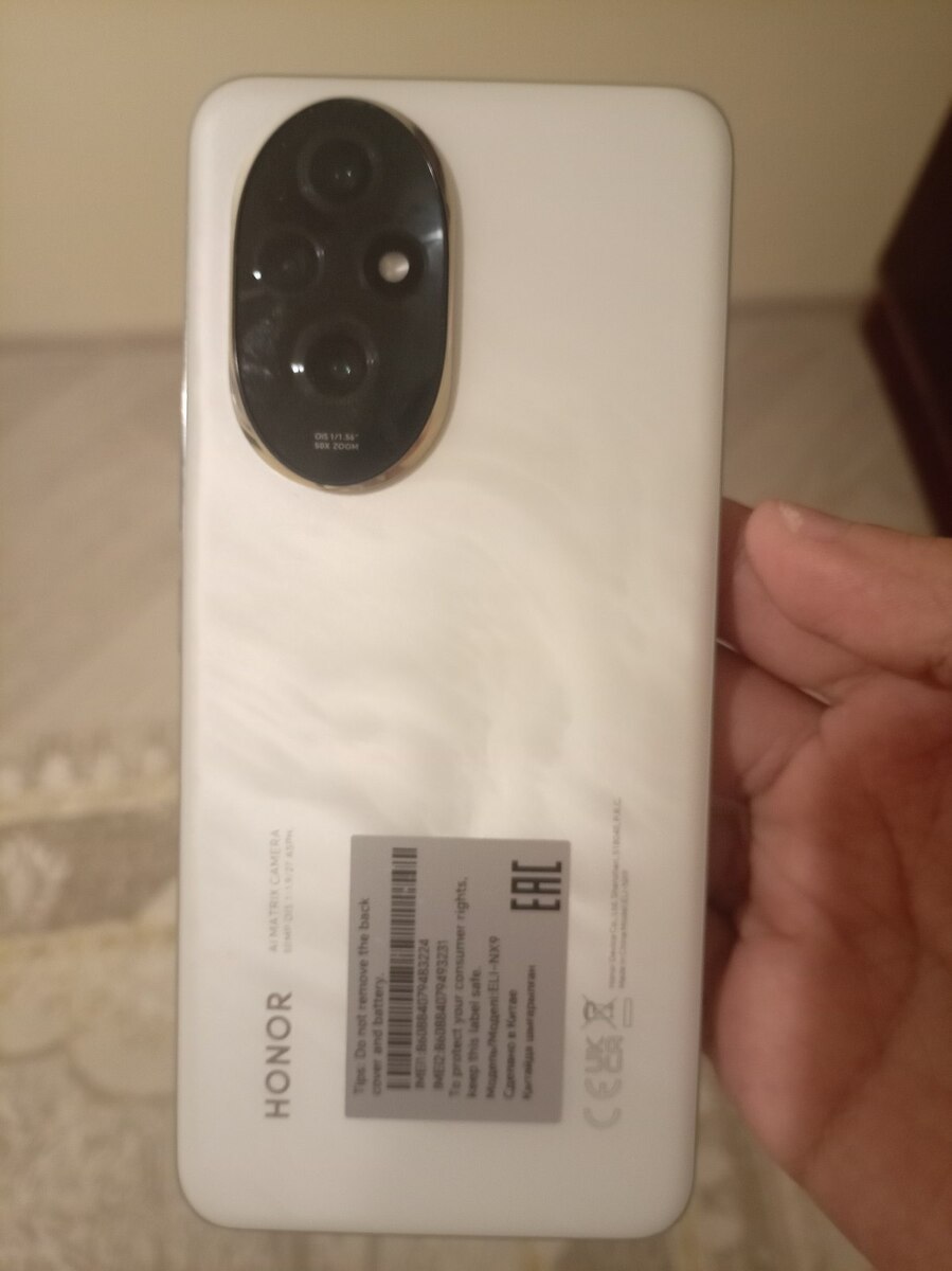 Honor 200 Pro Black 256GB/12GB — Smartfonlar, Bakı (6)