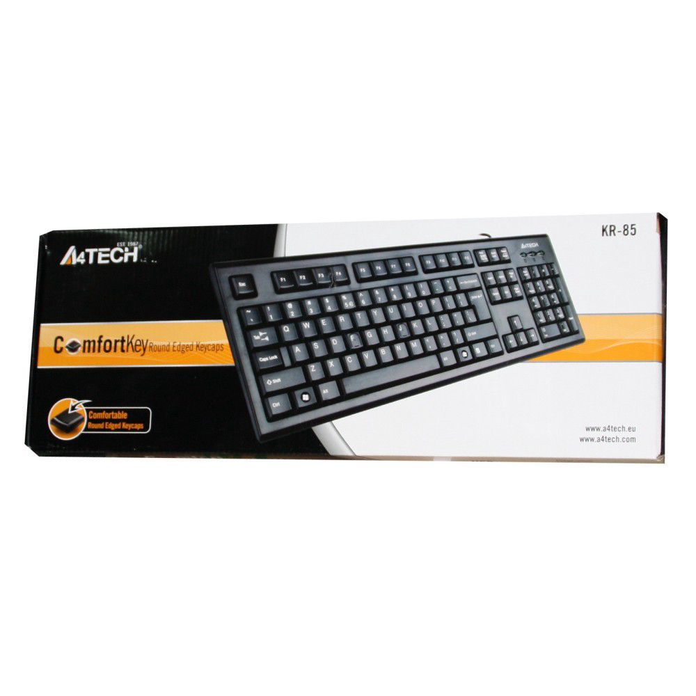 USB Klaviatura Comfort Round Edge A4Tech KR-83 — Mallar, Bakı (2)