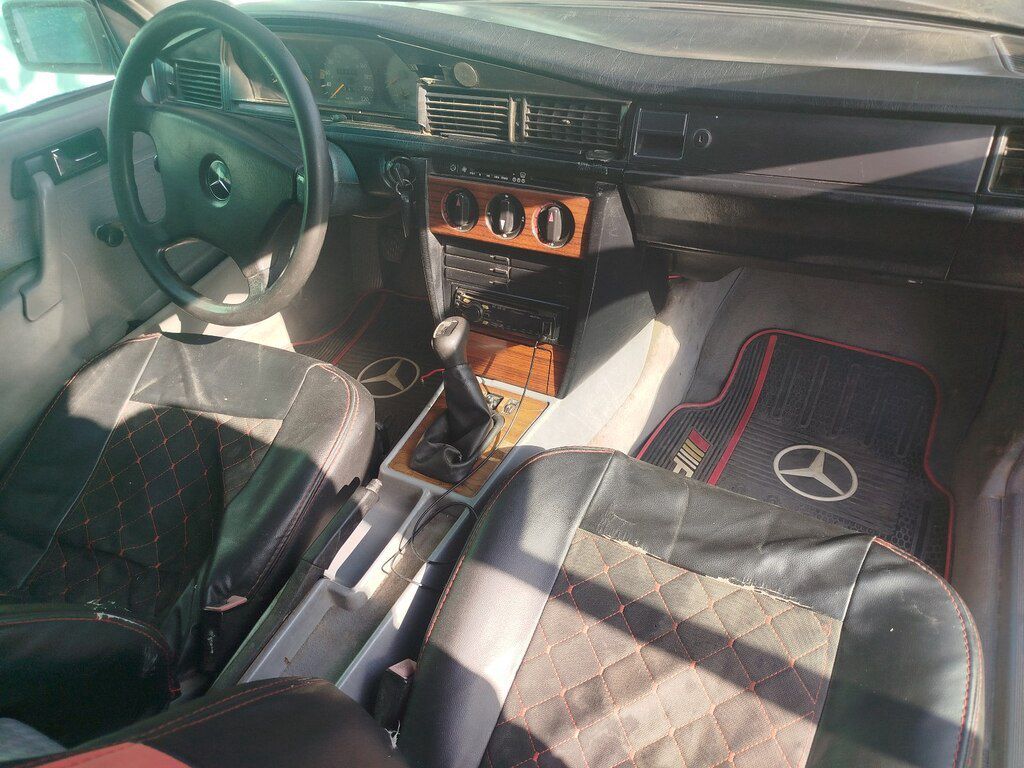 Mercedes 190, 1.8 L, 1991 il, 658 515 km 90-DH-325 — Avtomobillər, Biləsuvar (6)