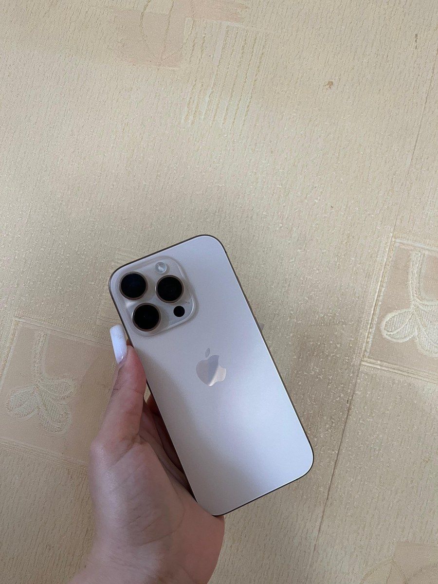 Apple iPhone 16 Pro Desert Titanium 128GB/8GB — Smartfonlar, Bakı (2)
