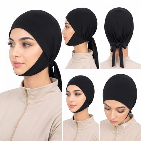 Bone, pambıq, qara, ölçü One size — Bakı