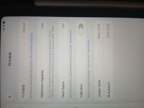 IPad (2025) – Pil sağlamlığı yüksək - Model: iPad (2025 çıxış ili — Bakı