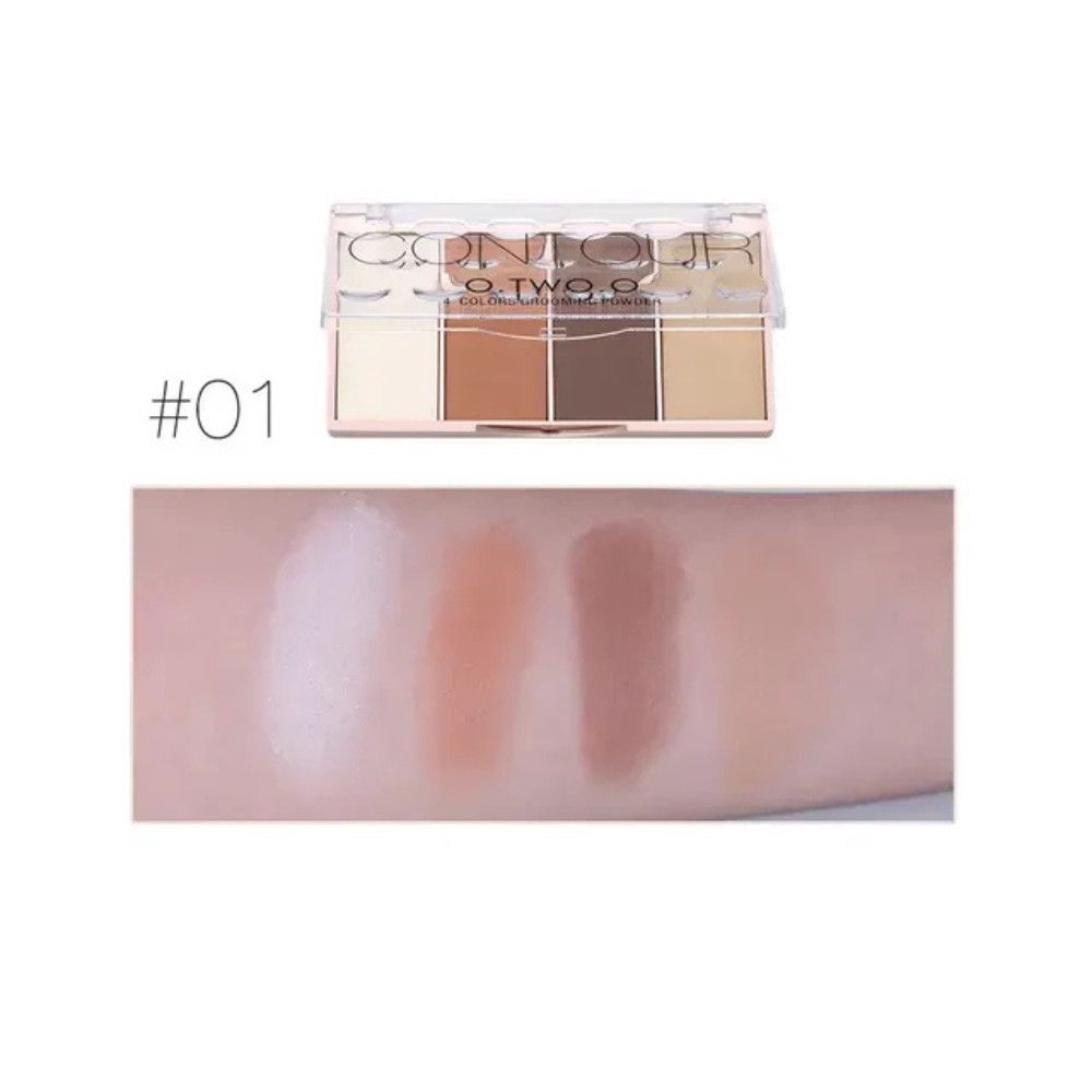 Konturinq paleti O.two.o 4 Colours Grooming Powder 01 24 q — Mallar, Bakı (2)
