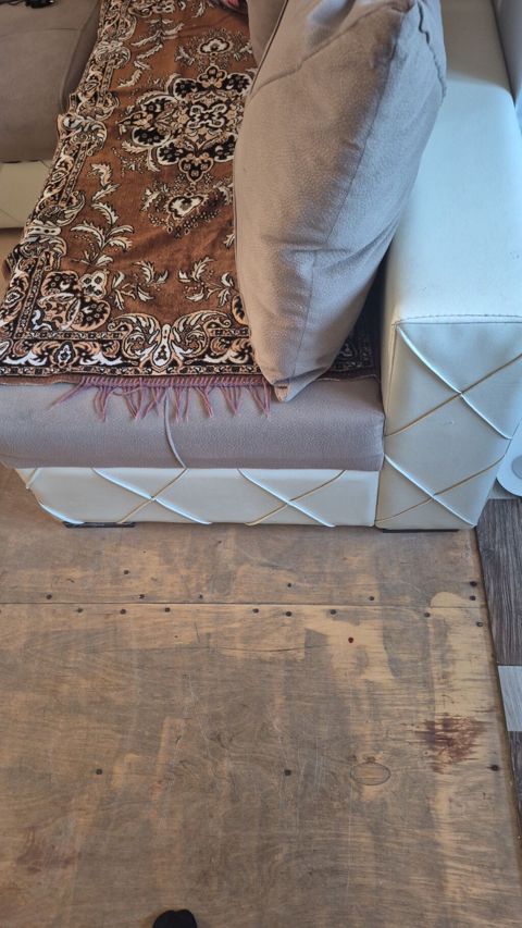 Künc divan dəsti - Forma: L-şəkilli künc divan - Material: Oturacaq — Digah