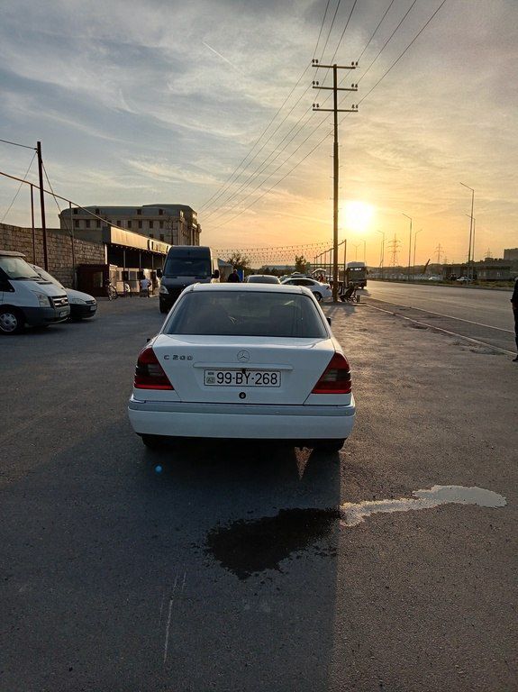 Mercedes C 200, 2.0 L, 1996 il, 314 538 km 99-BY-268 — Avtomobillər, Bakı (6)