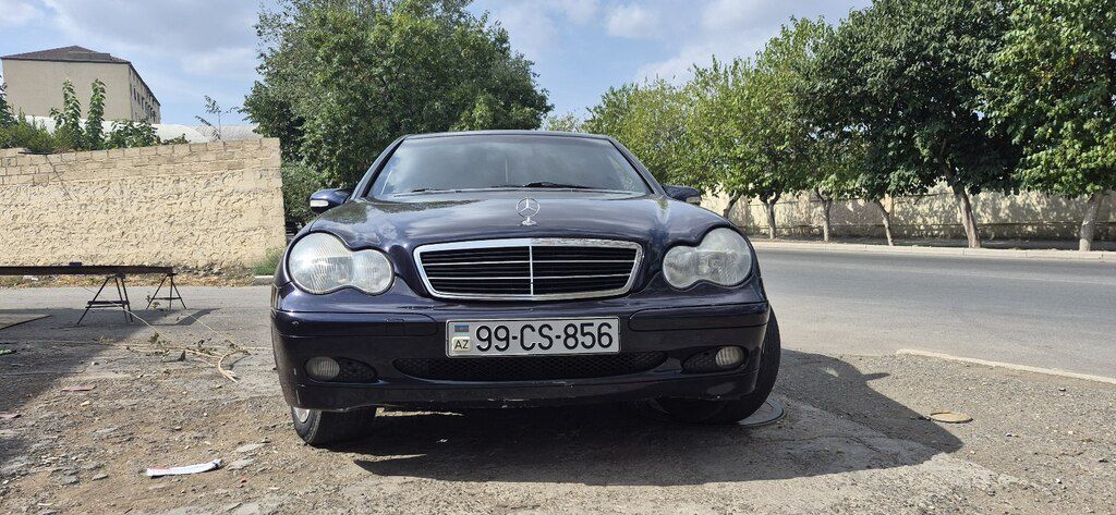 Mercedes C 200, 2.0 L, 2001 il, 265 540 km 99-CS-856 — Avtomobillər, Gəncə