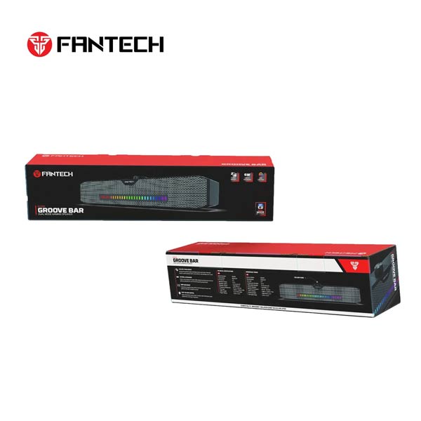 Fantech Groove Bar GS303 RGB Black Gaming Speaker — Mallar, Bakı