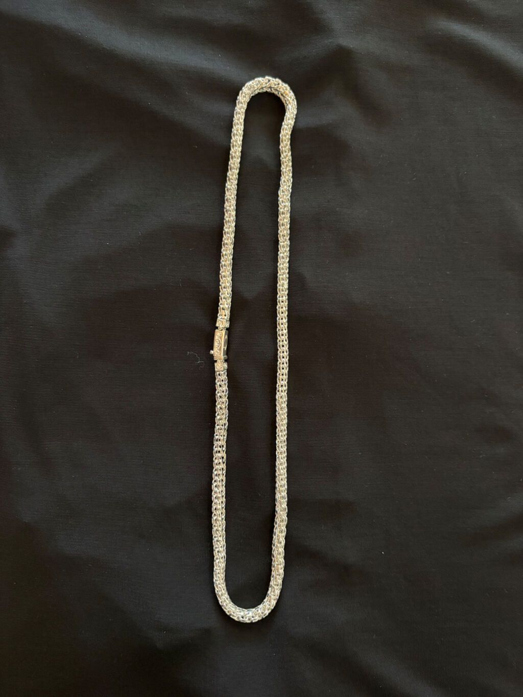 925 əyarlı gümüş boyunbağı - Ramzes - Material: 925 sterling gümüş — Qolye və zəncir, Bakı (5)