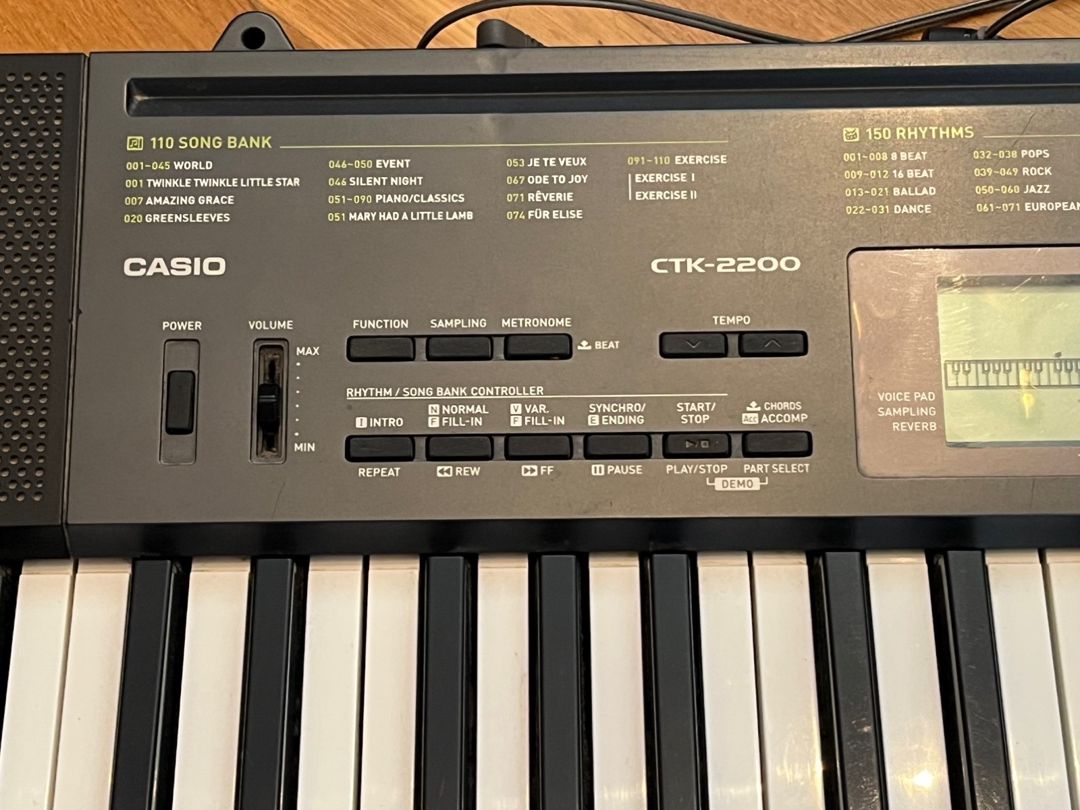 Sintezator Casio -CTK -2200 — Musiqiə alətləri, Bakı (2)