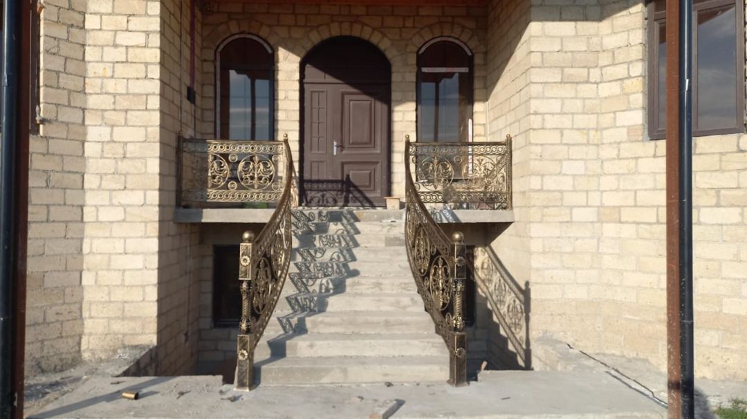 Məhəccərlər, dəmir barmaqlıqların sifarişi — Təmir və inşaat, Quba (12)