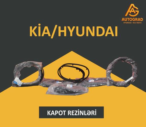 "Hyundai, Kia" kapot rezinləri — Bakı