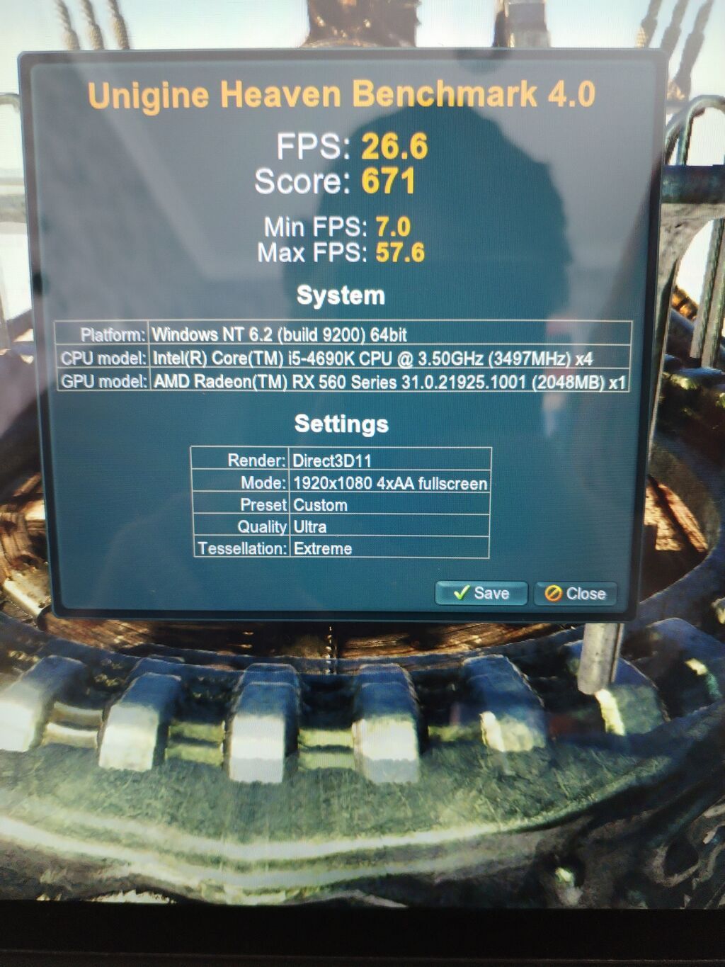 Videokart XFX Radeon RX 560, 4 GB, İşlənmiş — Qrafik kartlar, Şəki (4)