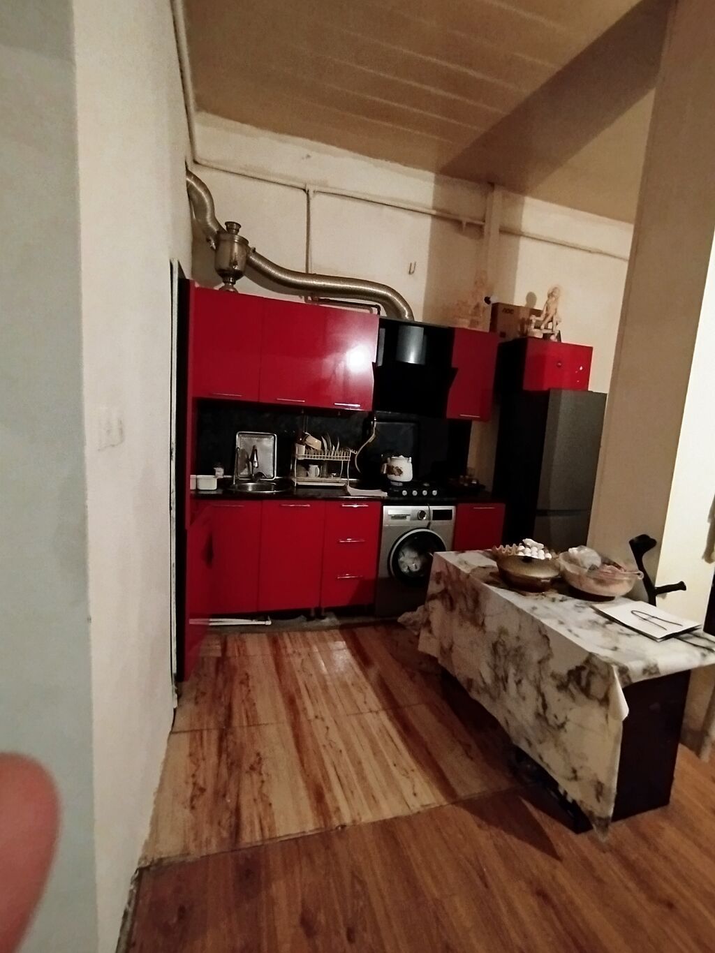 Satılır: 4 otaqlı mənzil/interyer komplekti - Geniş studiya tipli — Mənzil, Bakı (5)
