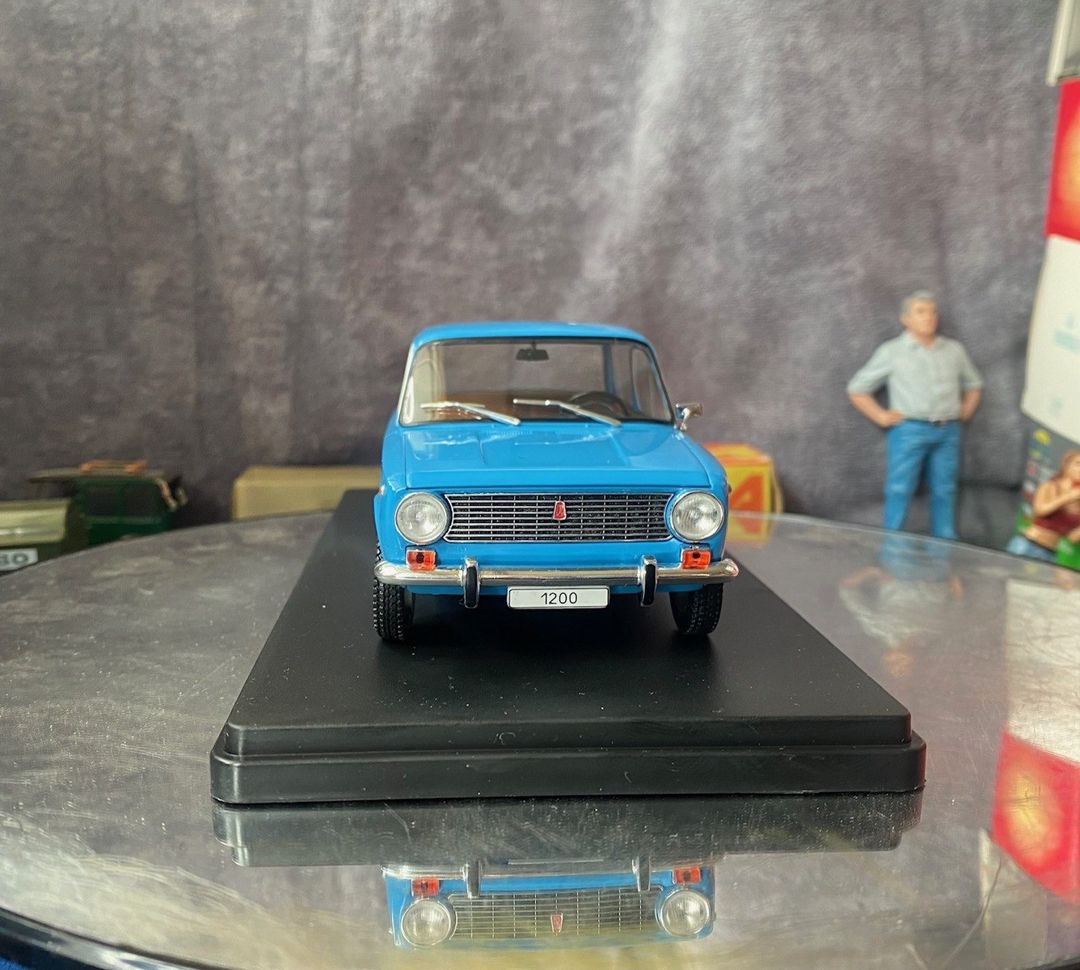 Коллекционная модель VAZ-2101 Lada 1200 blue 1970 — Kolleksiyalar, Bakı (7)