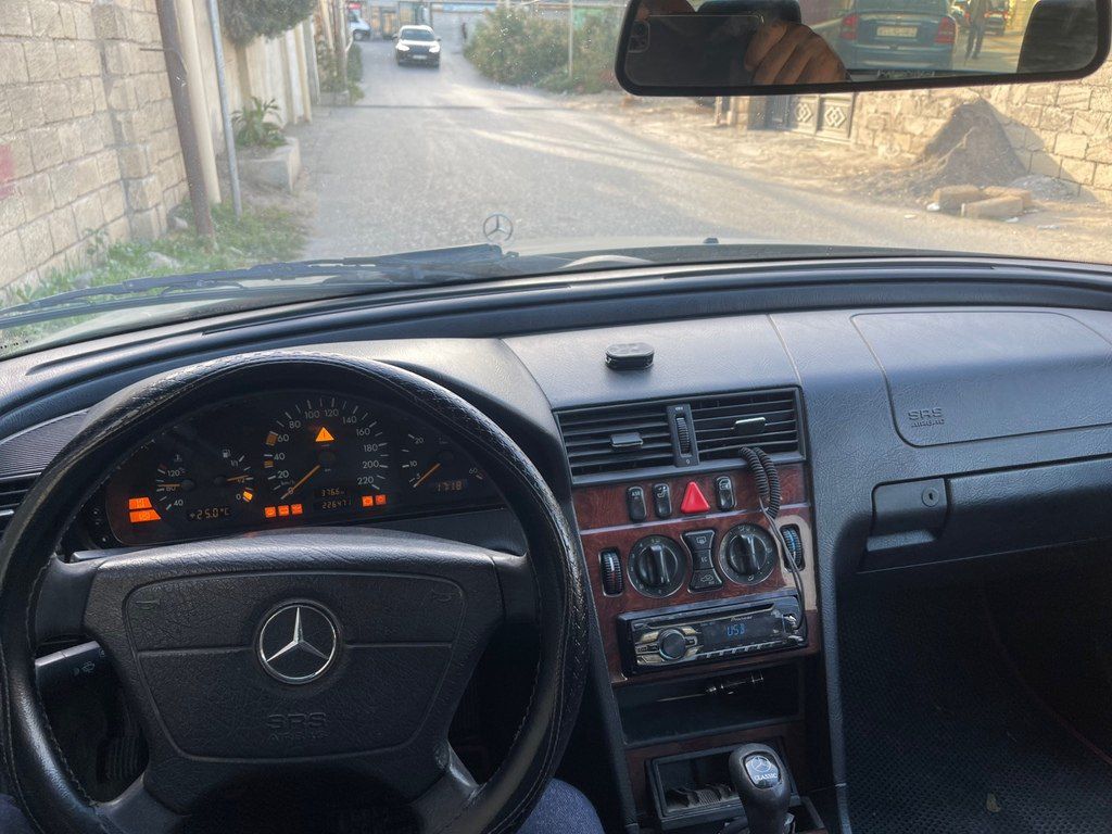 Mercedes C 220, 2.2 L, 1999 il, 225 700 km 99-CC-405 — Avtomobillər, Bakı (5)