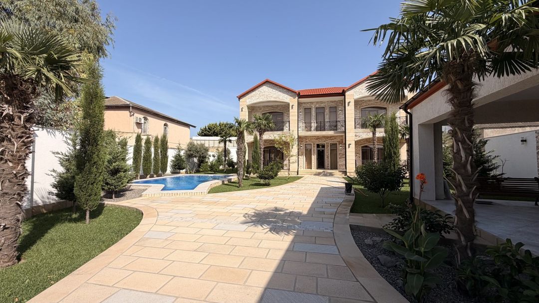 Satılır 6 otaqlı həyət evi/bağ evi 550 m² — Ev, villa, Bakı (9)