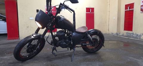 Bobber/Chopper tərzində xüsusi yığılmış motosiklet Elaveler olubdu — Gəncə
