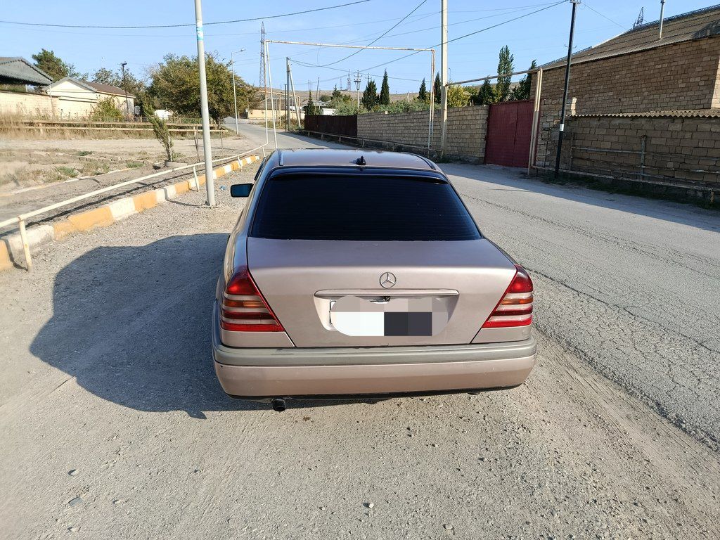 Mercedes C 200, 2.0 L, 1993 il, 22 222 km — Avtomobillər, Şirvan (2)