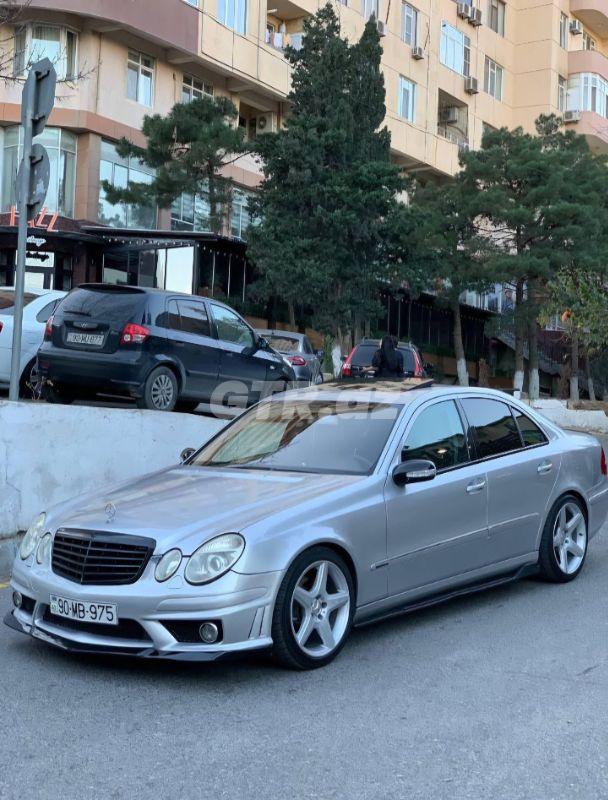 Mercedes E 320 3.2 L, 2002, 348 665 km 90-MB-975 — Avtomobillər, Gəncə (9)