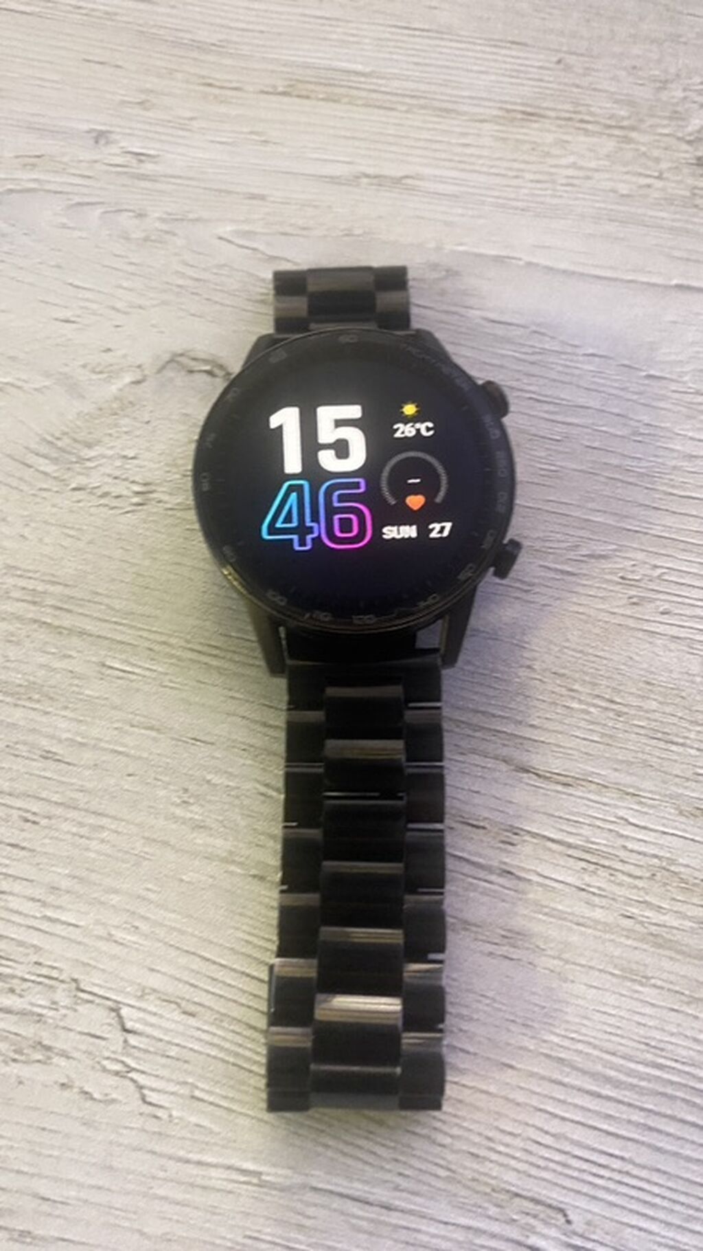 İşlənmiş, Smart saat, Honor, Sensor ekran, rəng - Qara — Ağıllı saatlar, Bakı (3)