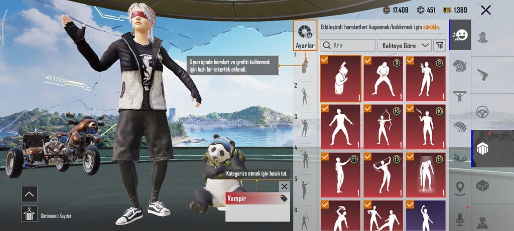 Pubg Mobile hesabı – zəngin skin və kolleksiya - Xarakter geyimləri — Digər, Masazır (7)