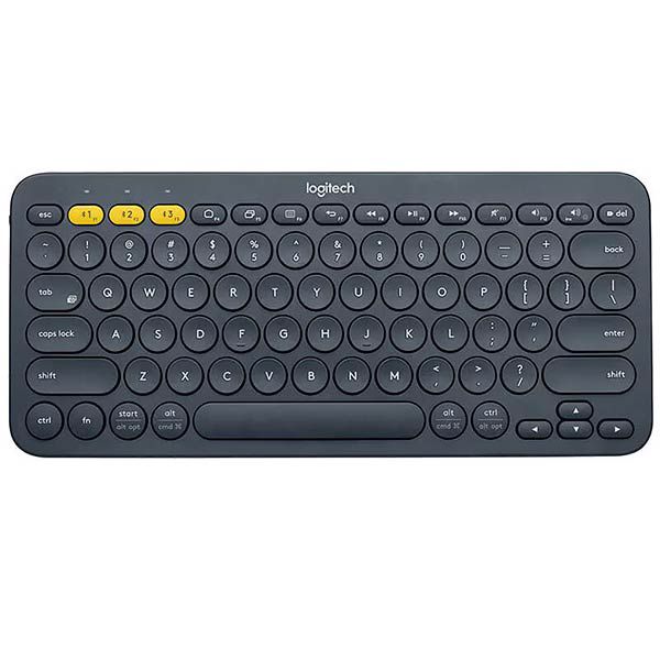 Logitech Keyboard K380 Intnl Russian Layout Dark Grey 920-007584 — Mallar, Bakı