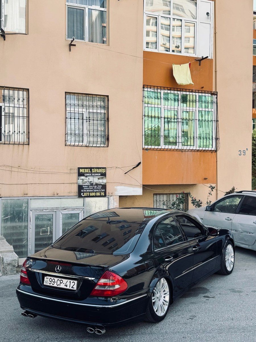 Mercedes E 350, 2004 il 99-CP-412 — Avtomobillər, Bakı (2)