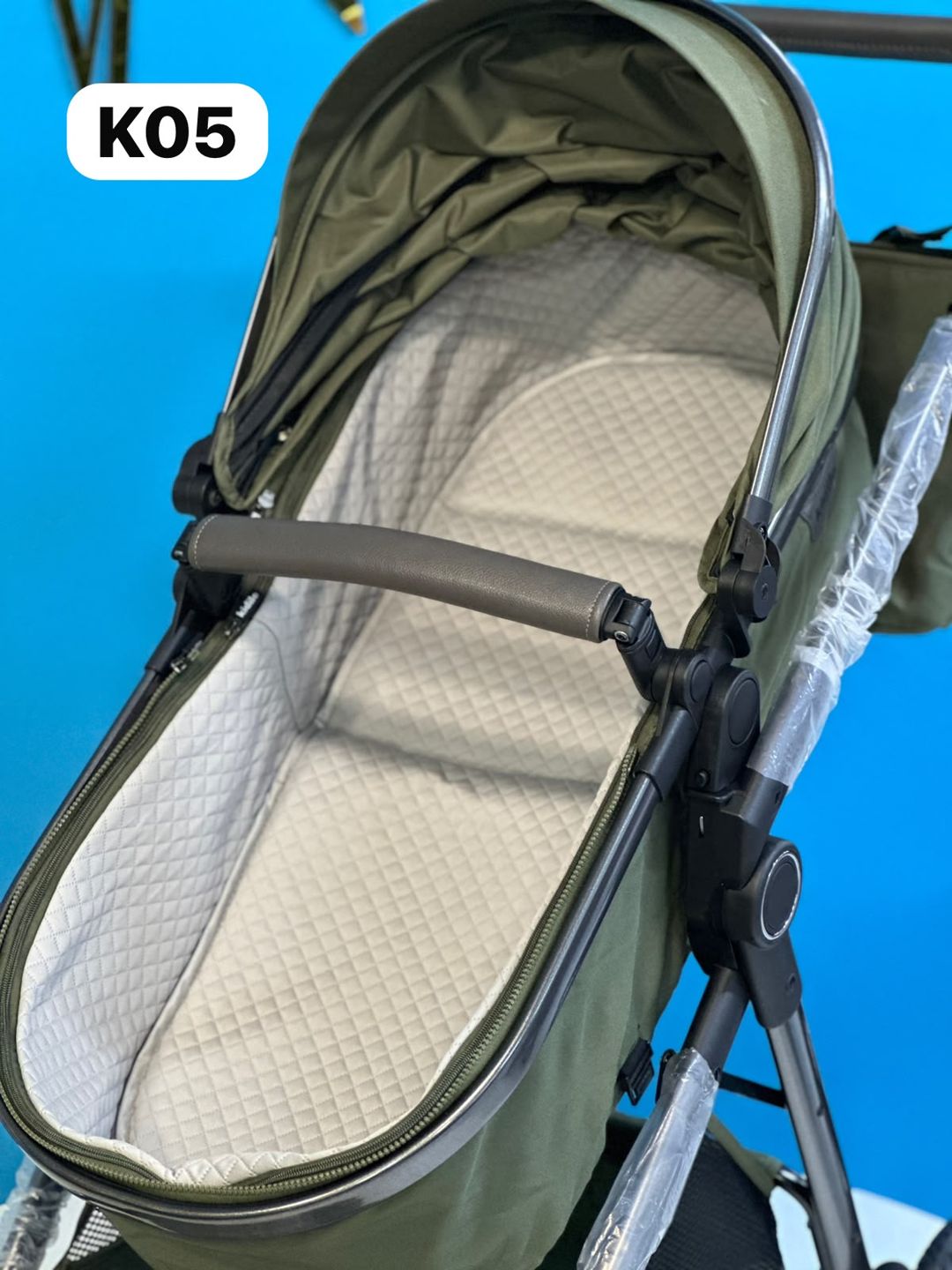 Uşaq arabası Kidilo K05, yaşıl, 0-4 yaş, 20 kq — Mallar, Bakı (3)