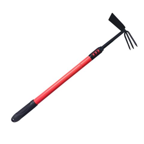 Dırmıq, karbonlu polad/metal, qara/qırmızı — Bakı
