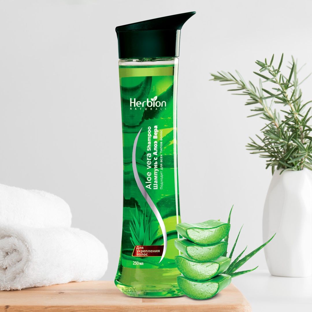 Şampun Herbion Naturals Aloe Vera 250 ml — Mallar, Bakı