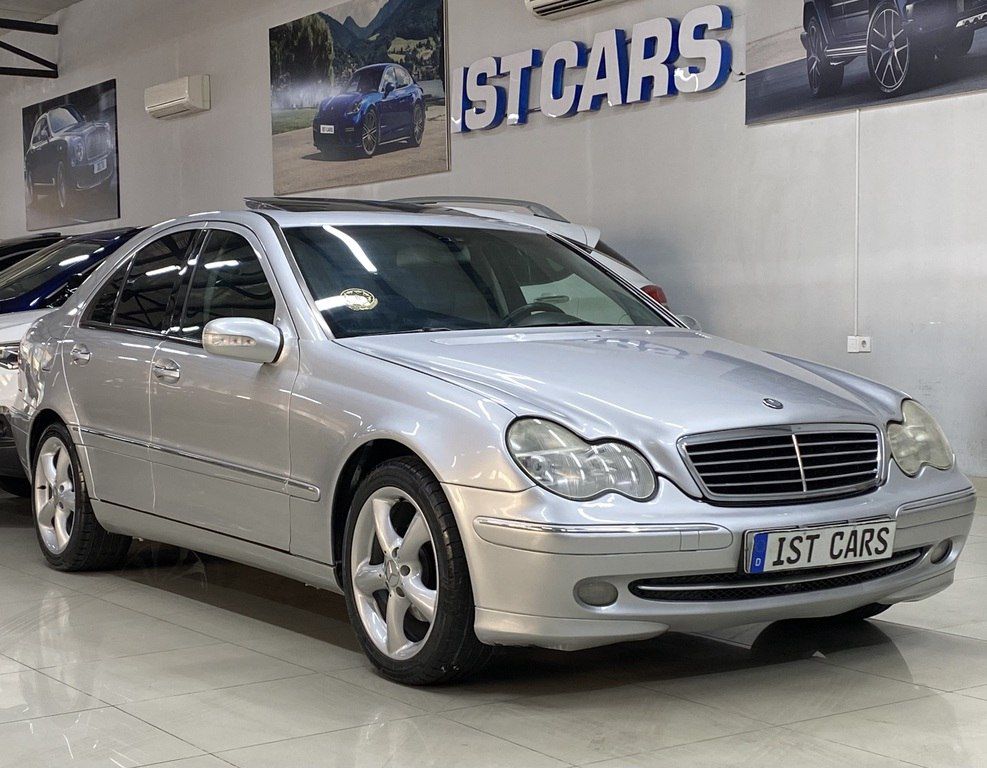 Mercedes C 200, 2.0 L, 2001 il, 299 000 km — Avtomobillər, Sumqayıt (2)