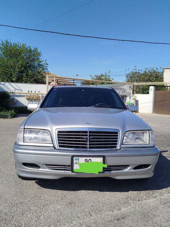 Mercedes C 200, 2.0 L, 1998 il, 227 595 km — Avtomobillər, Bakı (6)