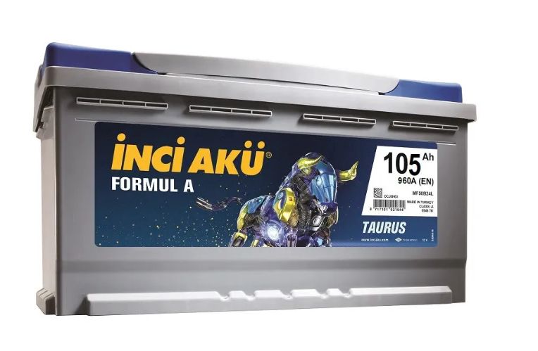 İnci AKÜ 105 Ah Asia Kapalı Sistem R+ — Akkumulyatorlar, Bakı
