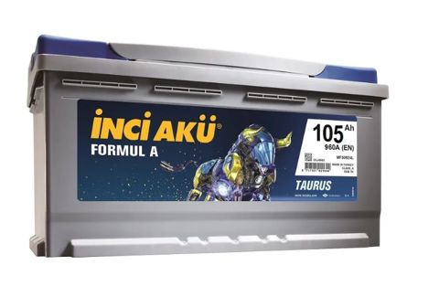 İnci AKÜ 105 Ah Asia Kapalı Sistem R+ — Bakı