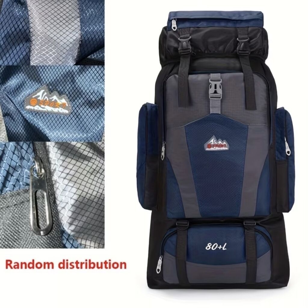 Turist/Səyahət çantası – 80L+ Ölçülər: - Hündürlük: 70 sm (27.56 in) — Sport çantaları və sırtçantalar, Bakı (5)