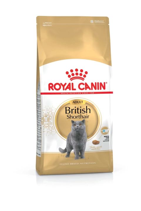 Quru yem Royal Canin British Sorthair Adult, yetkin itlər üçün, toyuq və hind quşu ilə, 400 q — Bakı