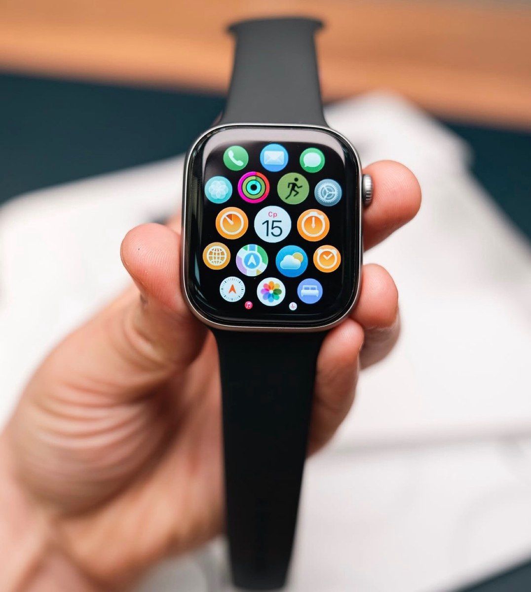 Apple Watch Series 11 Aluminum Space Gray 46mm — Ağıllı saatlar və biləkliklər, Bakı (6)