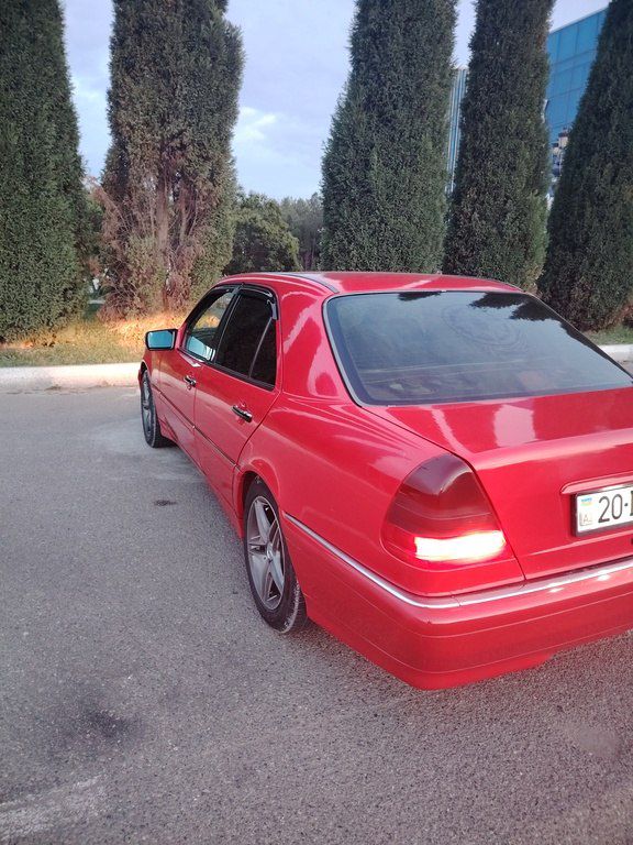 Mercedes C 200, 2.0 L, 1998 il, 346 267 km 20-DU-526 — Avtomobillər, Gəncə (11)