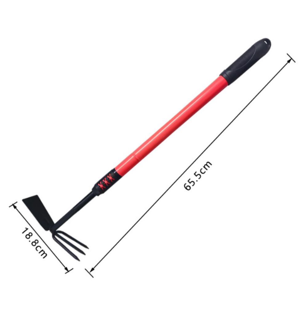 Dırmıq, karbonlu polad/metal, qara/qırmızı — Mallar, Bakı (2)