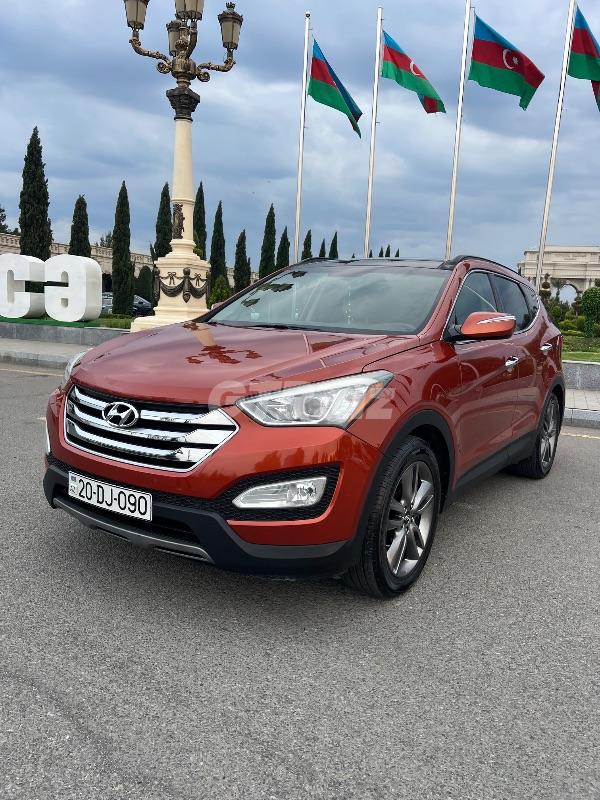 Hyundai Santa Fe 2.0 L, 2014, 170 000 mil 20-DJ-090 — Avtomobillər, Gəncə (3)
